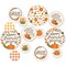 Big Dot of Happiness Fall Friends Thanksgiving - Friendsgiving Party Giant Circle Confetti - Party Decorations - Large Confetti 27 Count